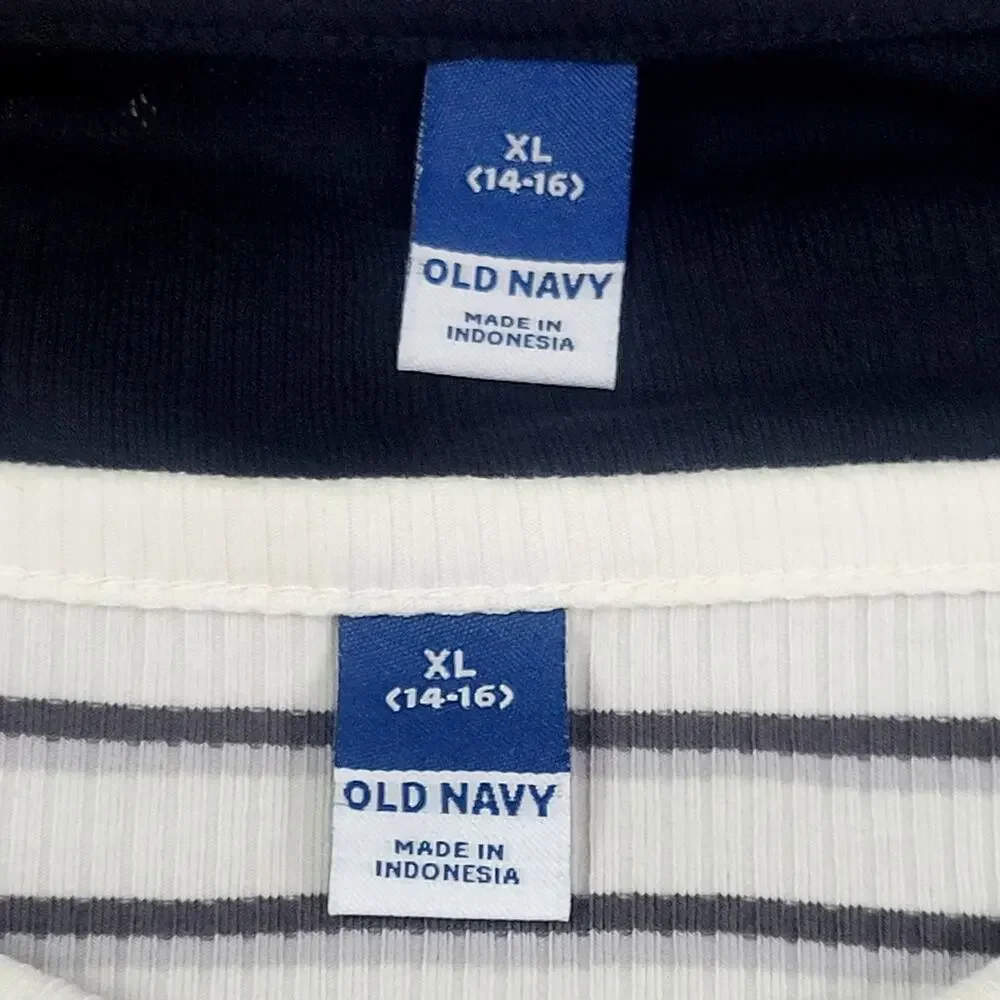 Old Navy Bundle 2‎ Girls Long Sleeve Tops Size LXL (14-16) New with Tags